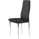 Комплект стульев для кухни и гостиной GoodHome 4 шт F261C BLACK