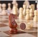 Классические деревянные шахматы Wooden Chess в складном кейсе