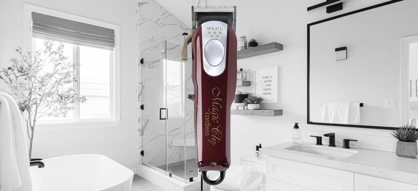 Аккумуляторная машинка для стрижки волос Wahl Cordless Magic Clip 5 Star - насадки