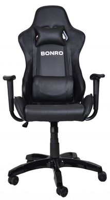 Крісло геймерское Bonro 2018 чорне (40800036)
