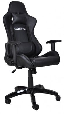 Крісло геймерское Bonro 2018 чорне (40800036)