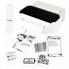 Мини-термопринтер Phomemo M03 для печати фотографий на этикетках