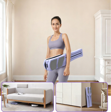 Набір для пілатесу Pilates Reformer 7в1, багатофункціональна дошка для тренувань, фіолетовий