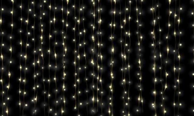 Новогодняя гирлянда штора 400 LED 10 м